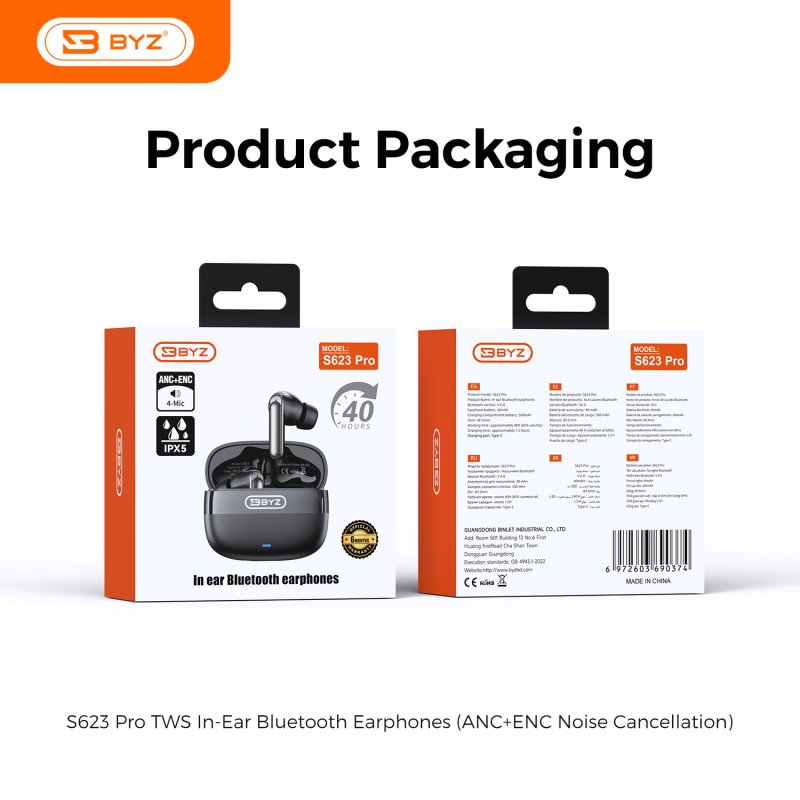 OWS Earphone S623 pro