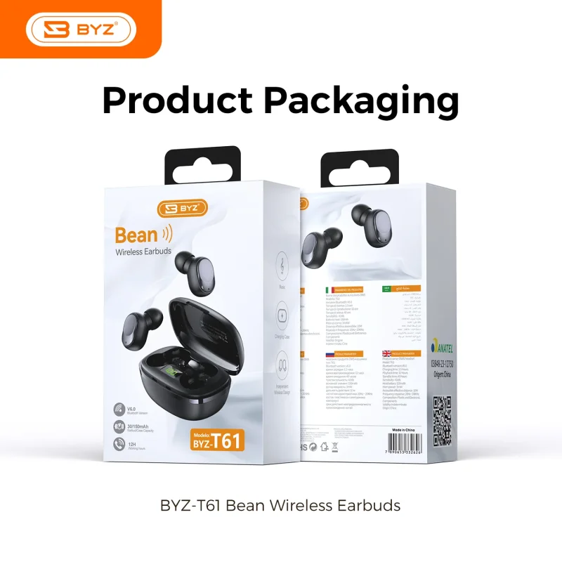 TWS Bluetooth Earphone BYZ T61