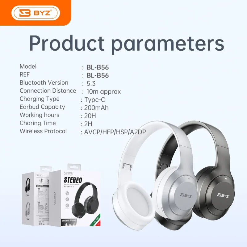 Bluetooth Headset BYZ BL-B56