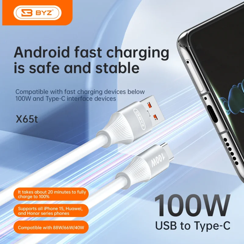 Aluminum Data Cable X65t (Type A to C)